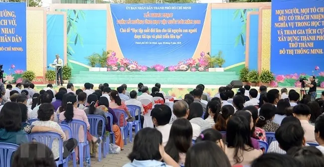 At the launching ceremony (Photo: VNA)