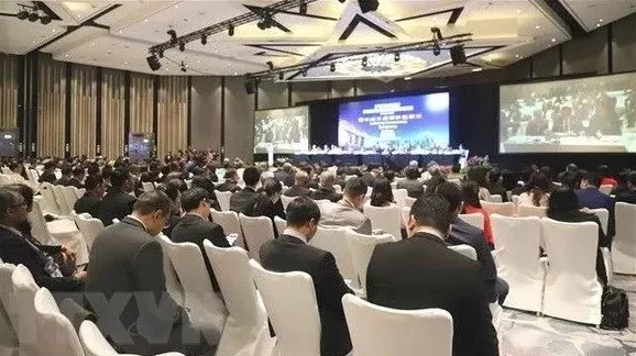 A session of the 39th ASEAN Inter-Parliamentary Assembly (AIPA) General Assembly in Singapore (Photo: VNA)