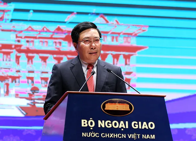 Deputy Prime Minister cum Foreign Minister Phạm Bình Minh  (Photo: VPG)