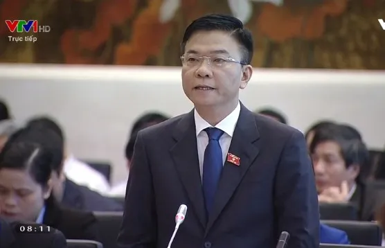 Minister of Justice Lê Thành Long