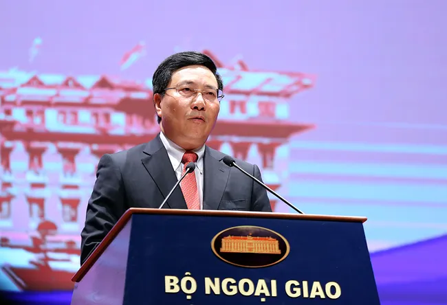 Deputy Prime Minister and Foreign Minister Pham Binh Minh (Photo: VPG)