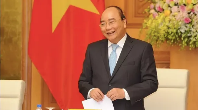PM Nguyen Xuan Phuc speaks at the meeting. (Photo: NDO/Tran Hai)