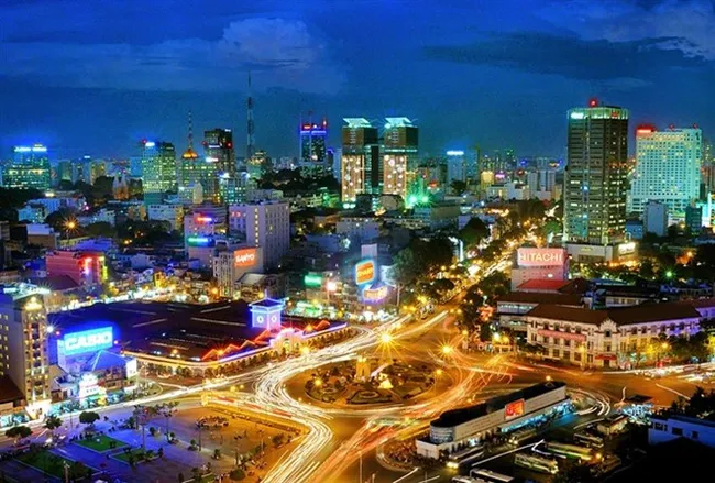 HCM City ranks eighth among the global Top 10 most dynamic growing cities in JLL’s Short-Term City Momentum Index (CMI) 2019. (Photo: congan.com.vn)