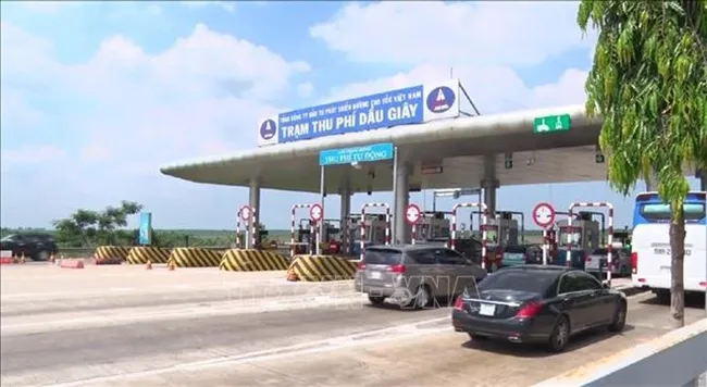 The Dau Giay toll station (Photo: VNA)