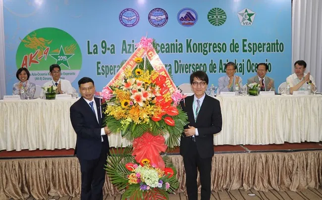 The ninth Asia-Oceania Esperanto Congress (AK9) opened in the central city of Da Nang on April 26. (Photo: VNA)