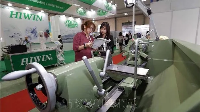 A booth at the MTA Hanoi 2019 (Photo: VNA)
