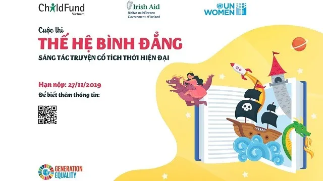 The poster of the “Generation Equality” modern fairy tale making contest. (Photo provided by UN Women)