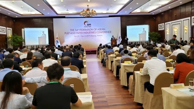 The conference of the Federation of ASEAN Pulp and Paper Industries in Da Nang