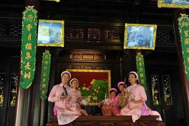 Hue royal court music which will be among heritage to be introduced at the festival (Photo: VNA)