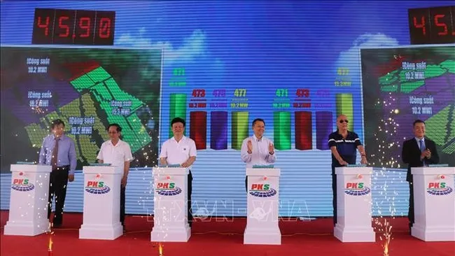 At the inauguration ceremony (Photo: VNA)