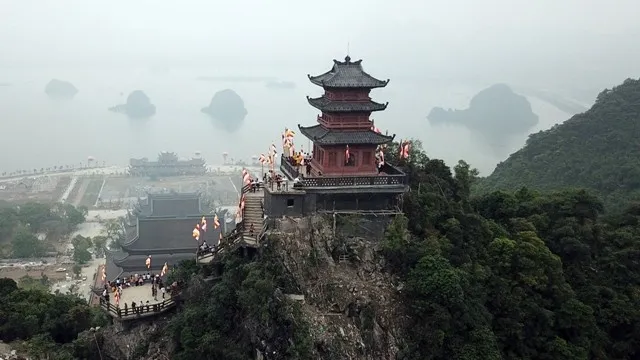 The Tam Chuc Buddhist Cultural Complex in Ba Sao town, Kim Bang district, in the northern province of Ha Nam, has been selected to host the UN Day of Vesak 2019. (Photo: NDO/Duy Linh)