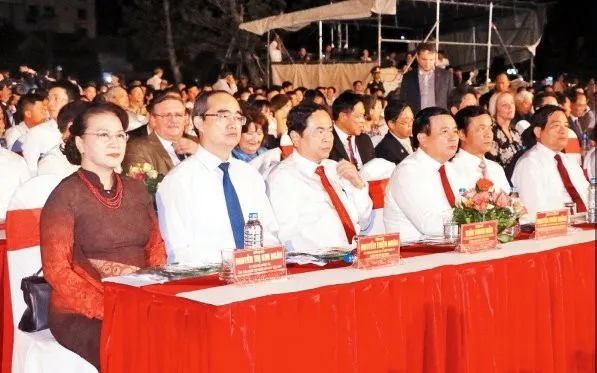 At the event