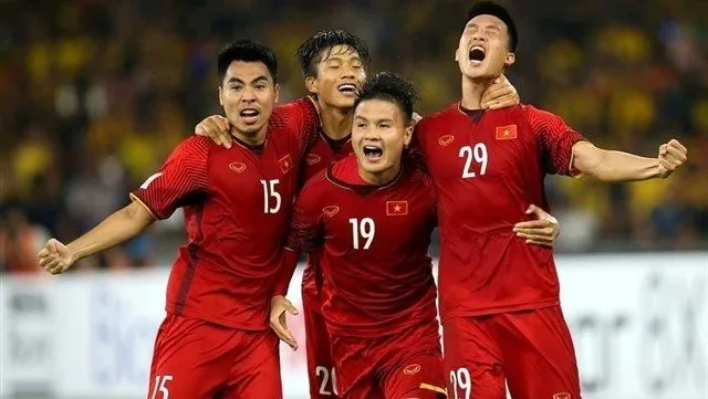By 2026, Vietnam's national football team will include young aces currently playing with the U15 and U18 teams. (Photo: thethao247.vn)