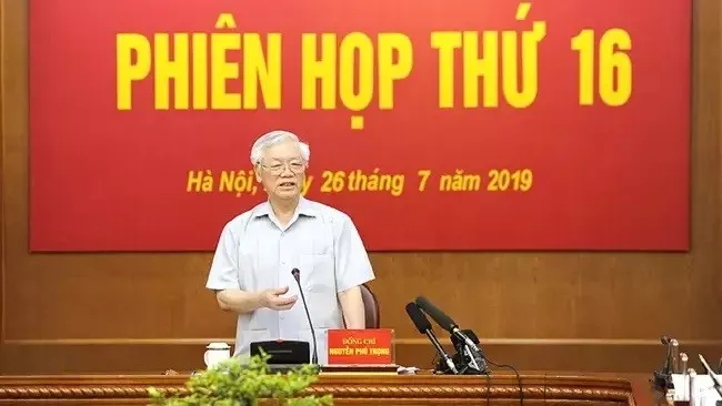 General Secretary and President Nguyen Phu Trong.