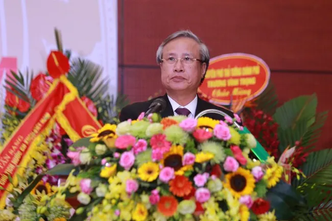 Politburo member and Permanent Member of the Secretariat Trần Quốc Vượng (Photp: VPG)