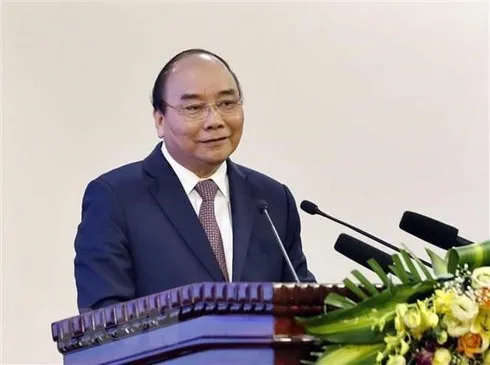 Prime Minister Nguyen Xuan Phuc at the event (Photo: VNA)