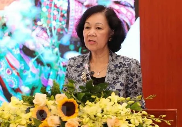 Head of the Party Central Committee’s Mass Mobilisation Commission Truong Thi Mai (Photo: VNA)