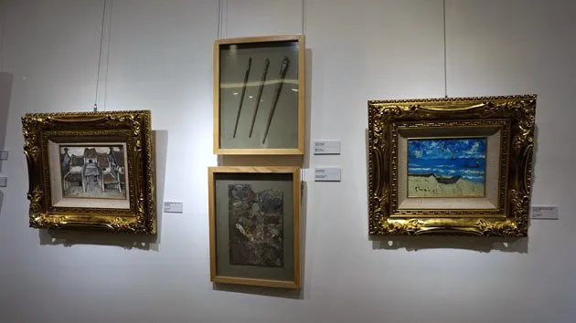 The exhibition at Chon Auction House