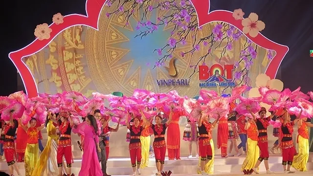 A performance at the opening ceremony