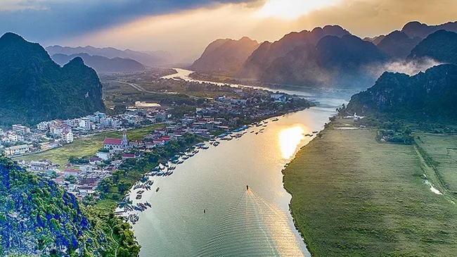 Phong Nha - Ke Bang in Quang Binh province. (Photo: Bao Quang Binh)