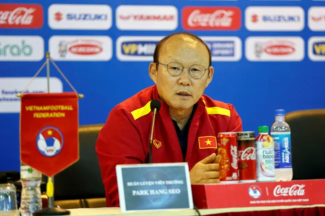 Coach Park Hang-seo confident ahead of the confrontation with Thailand and Indonesia U23s in the upcoming 2020 AFC U23 qualifier campaign. (Photo: Vietnam Football Federation)