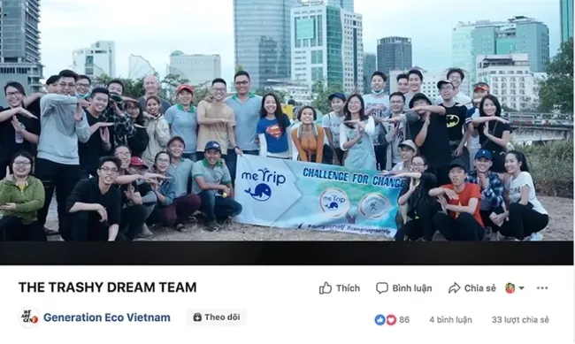 The team of young people named ‘Generation Eco’