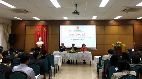 At the conference to review the National Trade Promotion Programme in 2019. (Photo: qdnd.vn)