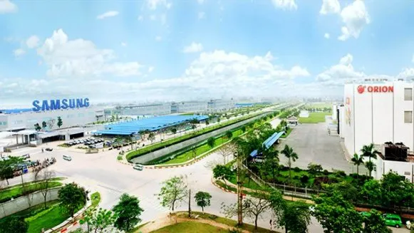 An overview of the Yen Phong IP in Bac Ninh.