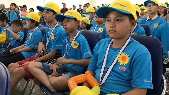 Child patients at the festival. (Photo: voh)