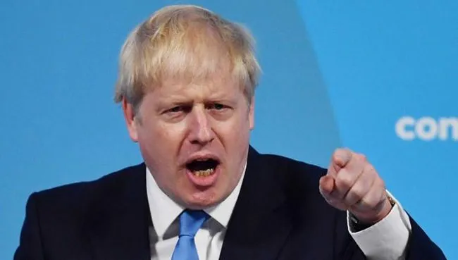 British Prime Minister Boris Johnson