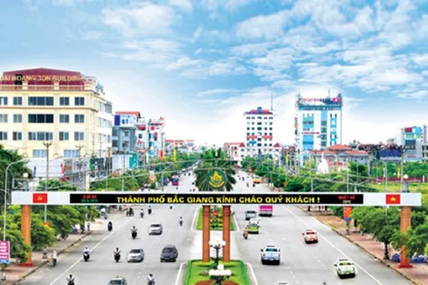 A corner of Bac Giang city (Photo: baochinhphu.vn)