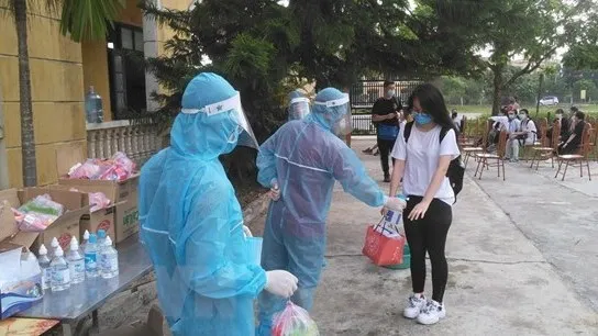 A quarantine site in Ha Nam province (Photo: VNA)