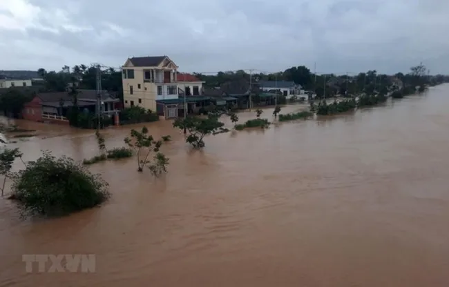 Central Vietnam has been devastated by recent severe flooding. (Photo: VNA)