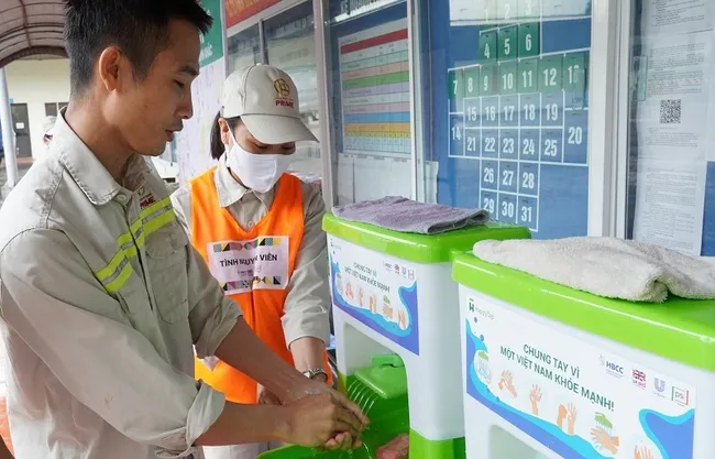 Hand washing with soap is among the COVID-19 preventive measures.