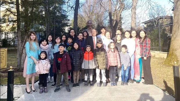 The generations of overseas Vietnamese in Austria. (Photo: VNA)