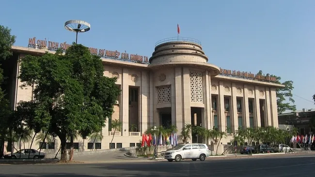 The headquarters of the State Bank of Vietnam