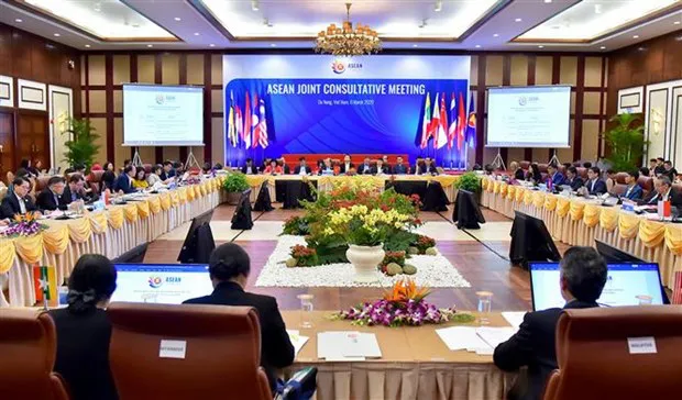 At the ASEAN Joint Consultative Meeting (Photo: VNA)