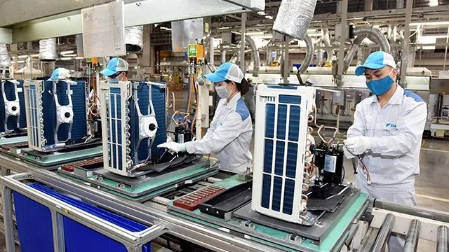 Daikin Air Conditioning (Vietnam) Joint Stock Company at Thang Long II industrial park in Hung Yen Province