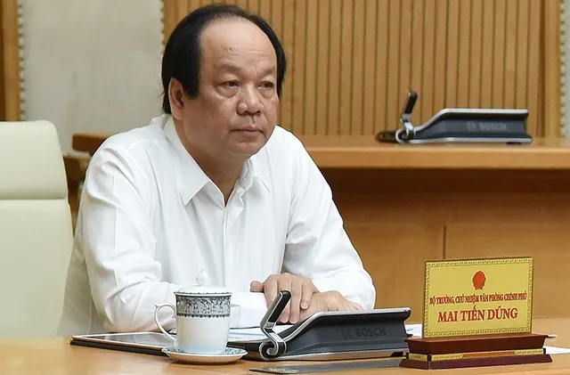 Minister-Chairman of the Government Office Mai Tien Dung.