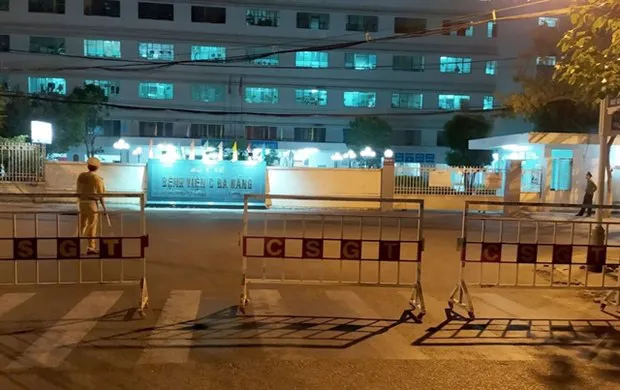 Three hospitals in Da Nang city have been locked down since July 28. (Photo: VNA)