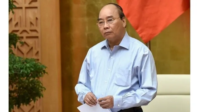 Prime Minister Nguyen Xuan Phuc at the meeting. (Photo: NDO/Tran Hai)