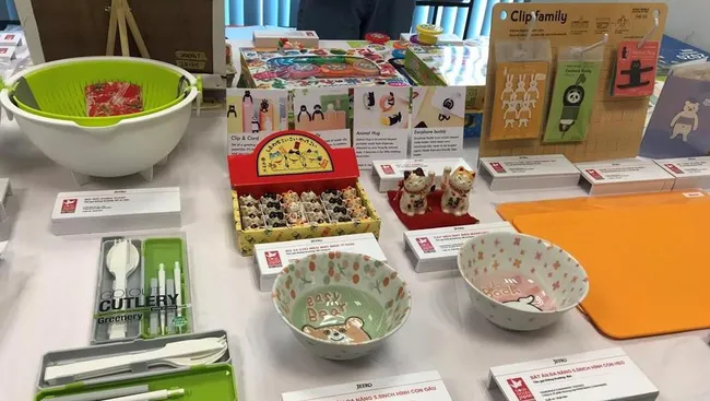 Japanese products are being showcased at the event. (Photo: VNA)