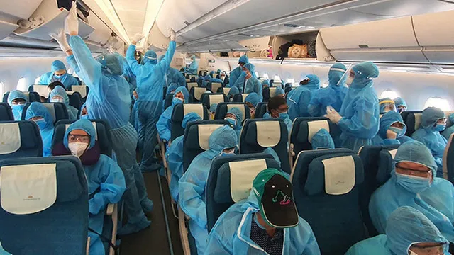 Many Vietnamese citizens brought home safe and sound.