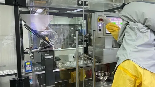 Davipharm’s high-potency drugs zone in Binh Duong province. (Photo courtesy of the company)