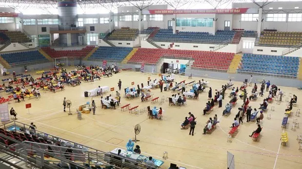 A vaccination site in Viet Tri city (Photo: VNA)