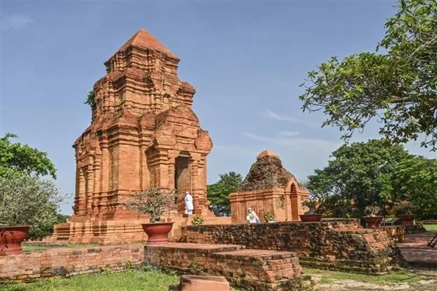 Po Sah Inu tower in Phan Thiet city (Photo: VNA)
