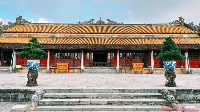 Thai Hoa Palace in Hue (Photo: Minh Duy)