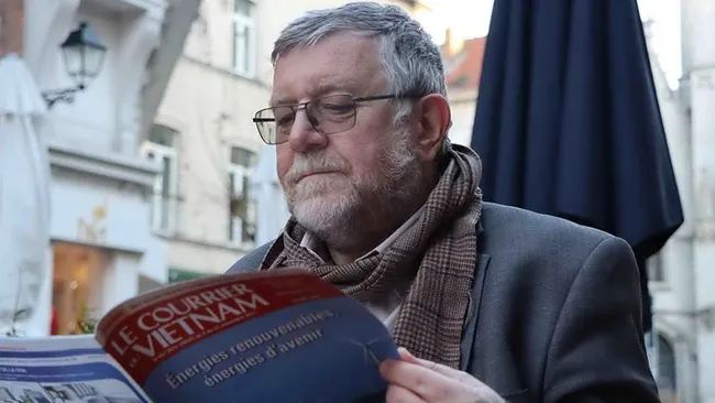 Pierre Gréga, President of the Belgium-Vietnam Friendship Association (Photo: VNA)