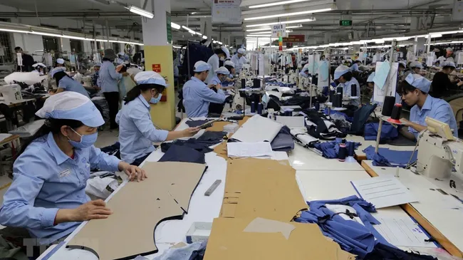 A garment factory in Vietnam (Photo: VNA)