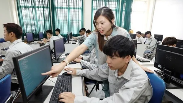 At a vocational training establishment (Photo: VNA)